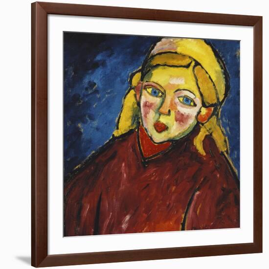 Child with Blue Eyes-Alexej Von Jawlensky-Framed Giclee Print