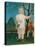 Child with Jumping Jack, 1903-Henri Rousseau-Stretched Canvas