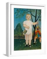 Child with Jumping Jack, 1903-Henri Rousseau-Framed Giclee Print