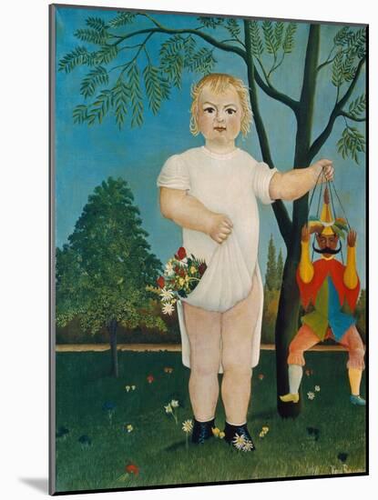 Child with Jumping Jack, 1903-Henri Rousseau-Mounted Giclee Print
