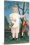 Child with Puppet-Henri Rousseau-Mounted Art Print