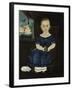 Child with Rabbit, 1835-William Matthew Prior-Framed Giclee Print