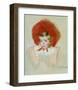 Child with Red Hat-Mary Cassatt-Framed Giclee Print