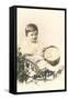 Child with Toy Drum-null-Framed Stretched Canvas