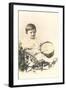 Child with Toy Drum-null-Framed Art Print