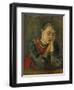 Child with Trimmed Head; Kind Mit Gestutztem Kopf, 1906-Alexej Von Jawlensky-Framed Giclee Print