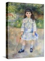 Child with Whip, 1885-Pierre-Auguste Renoir-Stretched Canvas