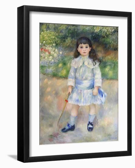 Child with Whip, 1885-Pierre-Auguste Renoir-Framed Giclee Print