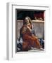 Child with Wind Instrument-Vittore Carpaccio-Framed Premium Giclee Print