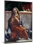 Child with Wind Instrument-Vittore Carpaccio-Mounted Premium Giclee Print