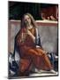Child with Wind Instrument-Vittore Carpaccio-Mounted Giclee Print