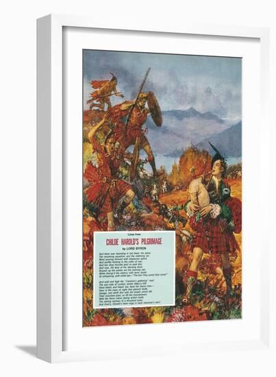 Childe Harold's Pilgrimage-John Millar Watt-Framed Giclee Print