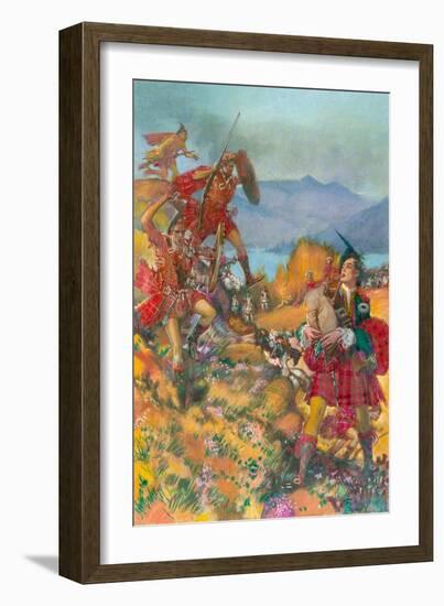 Childe Harold's Pilgrimage-John Millar Watt-Framed Giclee Print