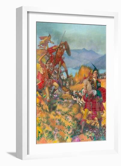 Childe Harold's Pilgrimage-John Millar Watt-Framed Giclee Print