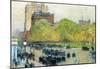 Childe Hassam Spring Morning in the Heart of the City Art Print Poster-null-Mounted Poster
