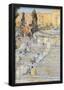 Childe Hassam The Spanish Steps Art Print Poster-null-Framed Poster