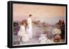 Childe Hassam Twilight Art Print Poster-null-Framed Poster