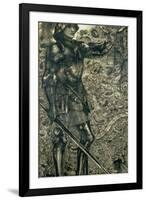 'Childe Roland to the Dark Tower Came', 1861-Edward Burne-Jones-Framed Giclee Print