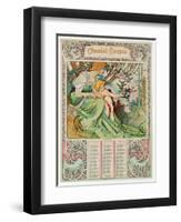 Childhood, 1897-Alphonse Mucha-Framed Giclee Print