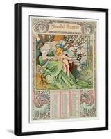 Childhood, 1897-Alphonse Mucha-Framed Giclee Print