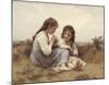 Childhood Idyll-William Adolphe Bouguereau-Mounted Giclee Print