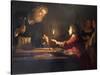 Childhood of Christ, C1620-Gerrit van Honthorst-Stretched Canvas