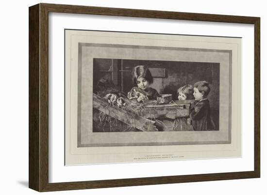 Childhood's Wonders-Marianne Stokes-Framed Giclee Print