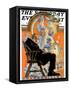 "Childhood Thanksgiving," Saturday Evening Post Cover, November 26, 1927-Joseph Christian Leyendecker-Framed Stretched Canvas