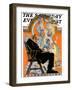 "Childhood Thanksgiving," Saturday Evening Post Cover, November 26, 1927-Joseph Christian Leyendecker-Framed Giclee Print