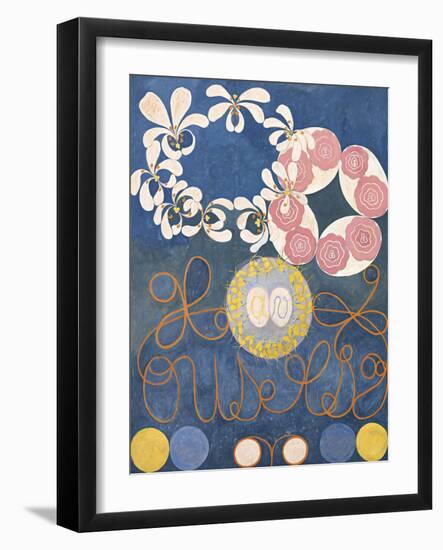 Childhood, The Ten Largest, No.1, Group IV, 1907-Hilma af Klint-Framed Giclee Print