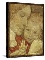 Childhood-Frederick Cayley Robinson-Stretched Canvas