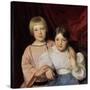 Children, 1834-Ferdinand Georg Waldmuller-Stretched Canvas