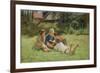 Children, 1890s-Sergei Arsenyevich Vinogradov-Framed Giclee Print