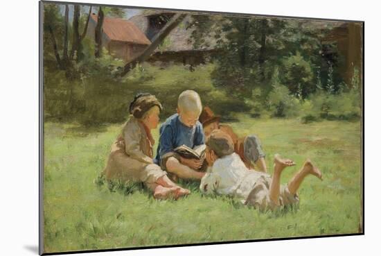 Children, 1890s-Sergei Arsenyevich Vinogradov-Mounted Giclee Print