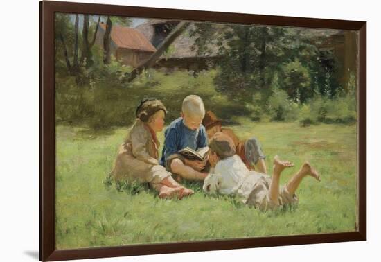 Children, 1890s-Sergei Arsenyevich Vinogradov-Framed Giclee Print