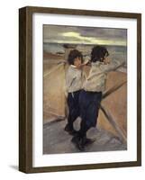 Children, 1899-Valentin Serov-Framed Giclee Print