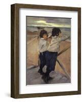 Children, 1899-Valentin Serov-Framed Giclee Print