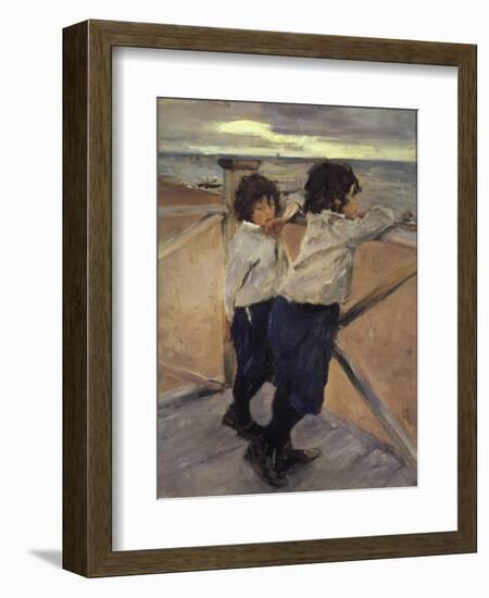 Children, 1899-Valentin Serov-Framed Giclee Print