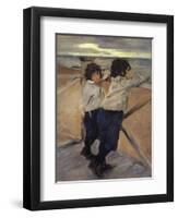 Children, 1899-Valentin Serov-Framed Giclee Print