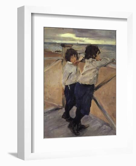 Children, 1899-Valentin Serov-Framed Giclee Print