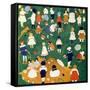 Children, 1908-Kasimir Malevich-Framed Stretched Canvas