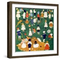 Children, 1908-Kasimir Malevich-Framed Giclee Print