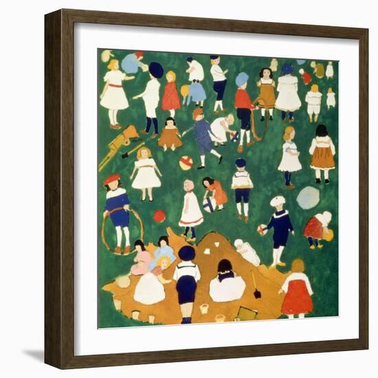 Children, 1908-Kasimir Malevich-Framed Giclee Print