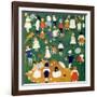 Children, 1908-Kasimir Malevich-Framed Giclee Print