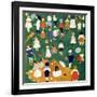 Children, 1908-Kasimir Malevich-Framed Giclee Print