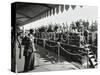 Children Aboard a Steamer Moored at Westminster Pier, London, 1937-null-Stretched Canvas