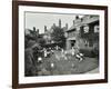 Children and Carers in a Garden, Hampstead, London, 1960-null-Framed Photographic Print