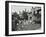 Children and Carers in a Garden, Hampstead, London, 1960-null-Framed Photographic Print