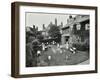 Children and Carers in a Garden, Hampstead, London, 1960-null-Framed Premium Photographic Print