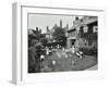 Children and Carers in a Garden, Hampstead, London, 1960-null-Framed Premium Photographic Print